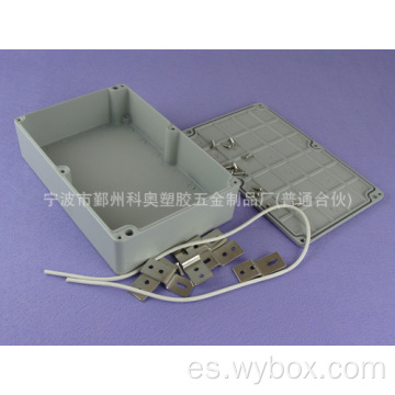 Caja de aluminio personalizada para electrónica, caja de aluminio para electrónica, caja de aluminio para pcb AWP055 con tamaño 222 * 145 * 58 mm